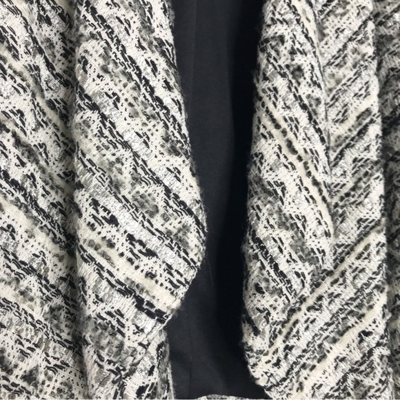 NELL COUTURE Knit Weaved Open Cardigan Blazer 8 - Picture 3 of 8